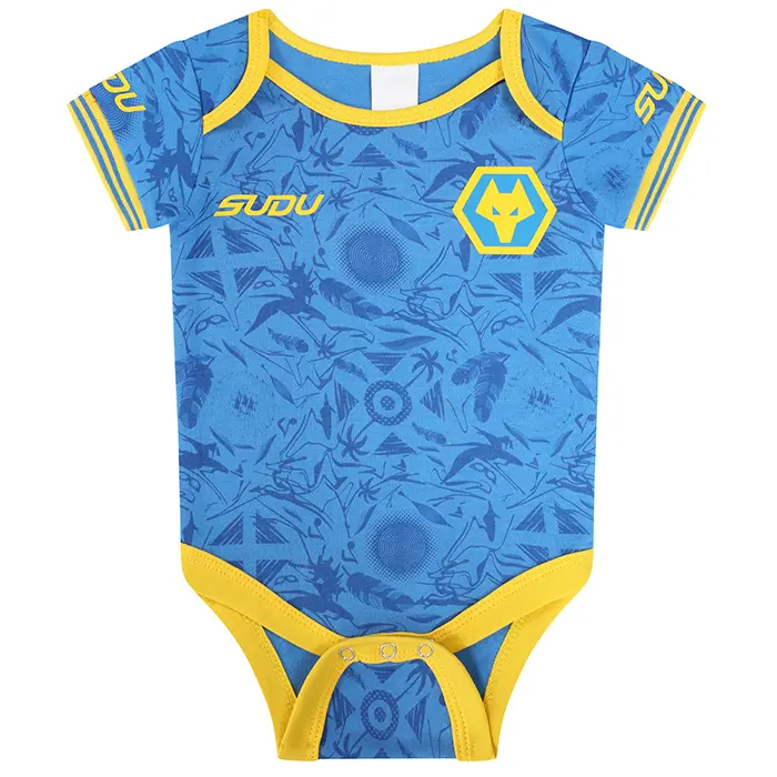 Wolverhampton Wanderers Store | Shop Official 2025-26 Kit Bodysuit Set – 3 Pack Wolves Gear